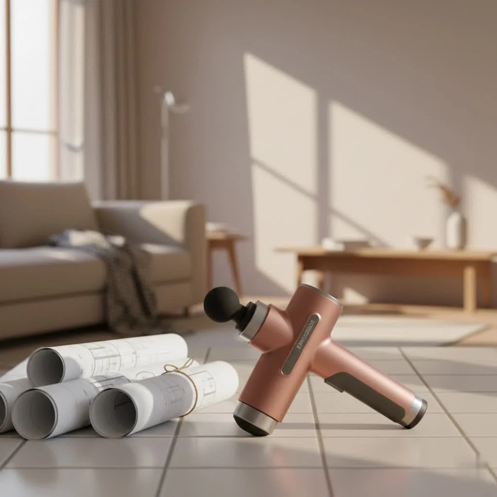 Mini massage gun for muscle recovery