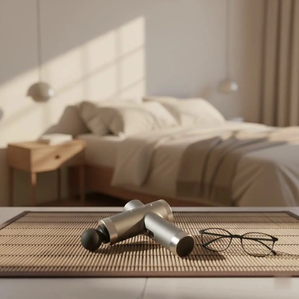 FitRx massage gun for muscle recovery